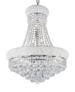 CANDIL DE CRISTAL PLATA ELEGANTE