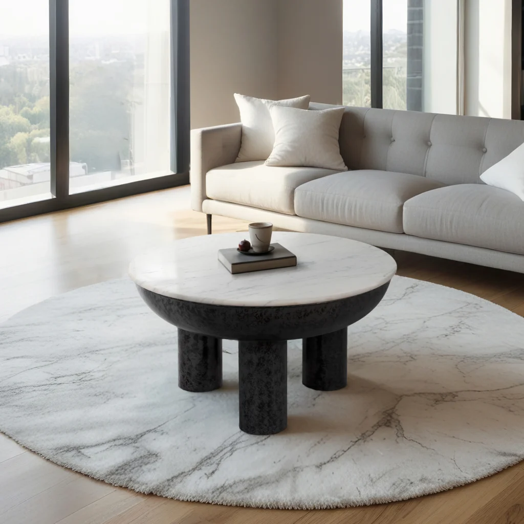 Mesa de cetros de sala