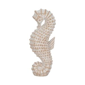 Caballito De Mar Decorativo Tipo Mimbre De Resina
