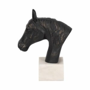 Escultura Decorativa De Caballo “Rozzi”