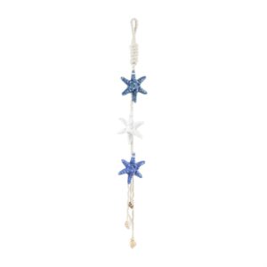 Adorno de Pared Estrella de Mar en Resina Color Crema