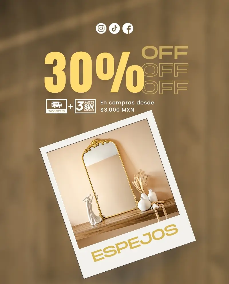 Espejos modernos