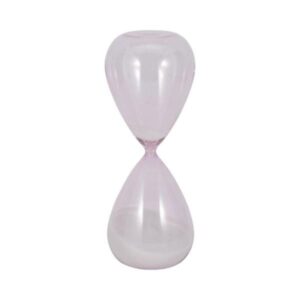 Reloj De Arena Rosa Grande